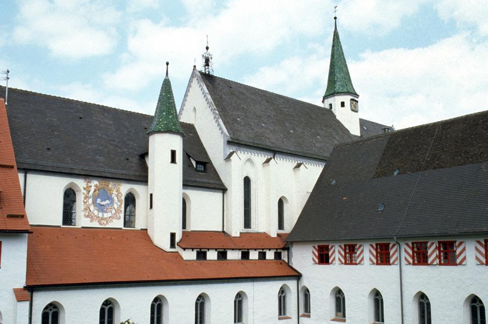 Außenansicht der Klosters Heiligkreuztal