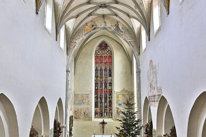 Chorfenster in der Klosterkirche St. Anna des Klosters Heiligkreuztal