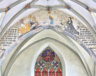 Chorbogen in der Klosterkirche St. Anna des Klosters Heiligkreuztal