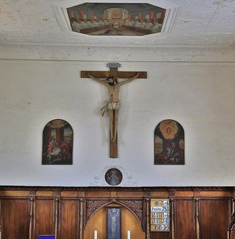 Die Nonnenempore in der Bruderkirche des Klosters Heiligkreuztal