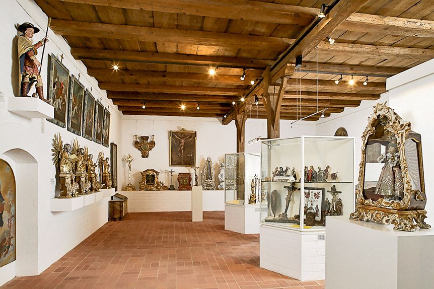 Kloster Heiligkreuztal, Innen, Museum in der Bruderkirche
