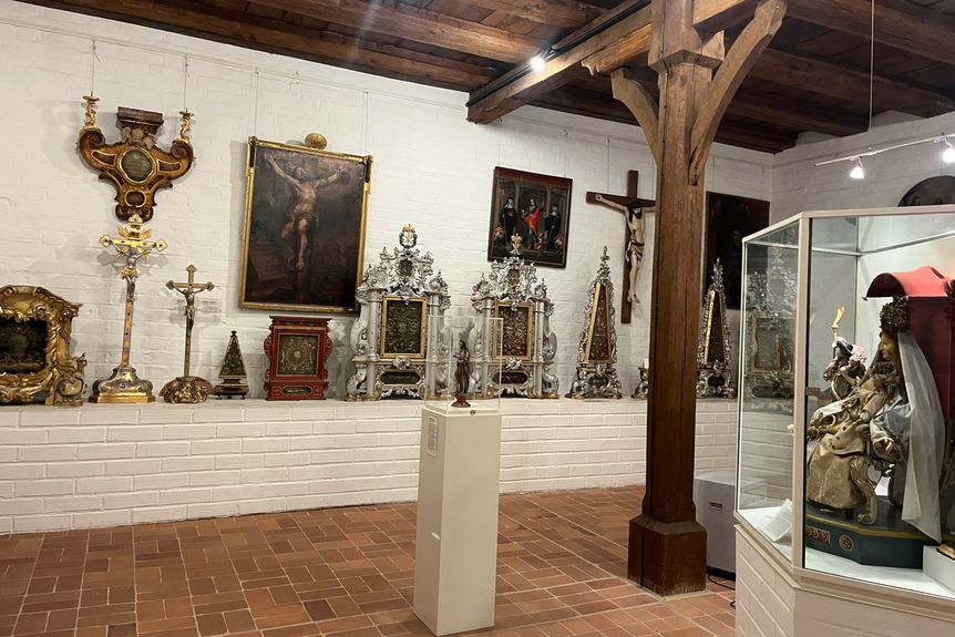 Foto: Staatliche Schlösser und Gärten Baden-Württemberg, Christian Katschmanowski Kloster Heiligkreuztal, Innen, Museum in der Bruderkirche