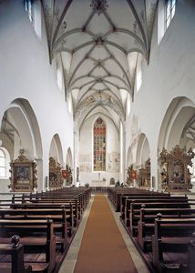 Kloster Heiligkreuztal, Innere der Klosterkirche